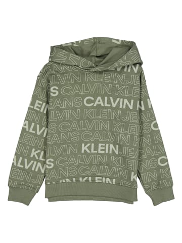 Calvin Klein Hoodie in Khaki