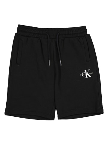 Calvin Klein Szorty dresowe w kolorze czarnym