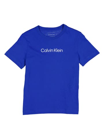 Calvin Klein Koszulka w kolorze niebieskim
