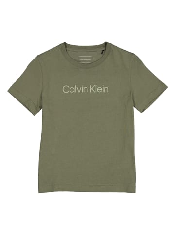 Calvin Klein Koszulka w kolorze khaki