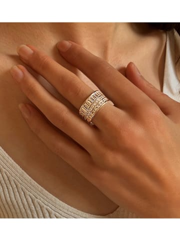 Les Petites Précieuses Silber-Ring mit Edelsteinen