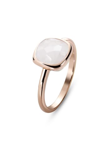 Les Petites Précieuses Rosévergulde ring met edelsteen