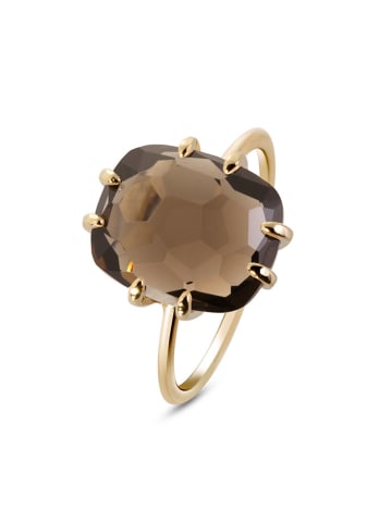 Les Petites Précieuses Vergold. Ring mit Edelstein
