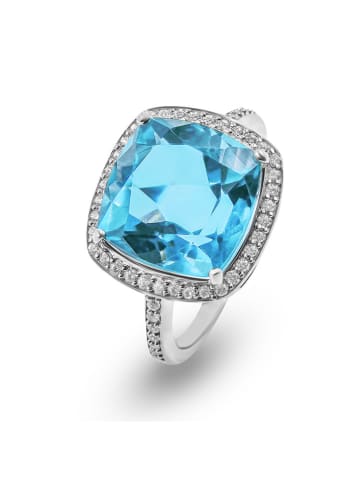 Les Petites Précieuses Silber-Ring mit Edelsteinen