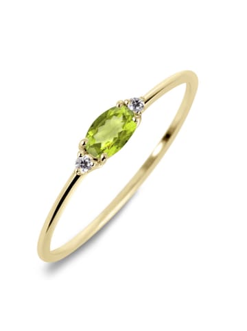 Les Petites Précieuses Vergold. Ring mit Edelsteinen