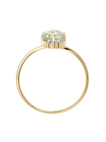 Les Petites Précieuses Vergold. Ring mit Edelsteinen