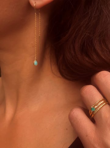 Les Petites Précieuses Vergulde ring met diamant