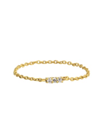 Les Petites Précieuses Vergold. Ring mit Diamanten