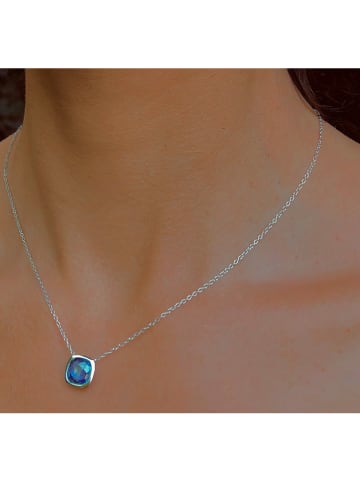 Les Petites Précieuses Zilveren ketting met hanger - (L)39 cm