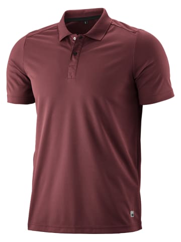 Gonso Fietspoloshirt "Essential" bordeaux
