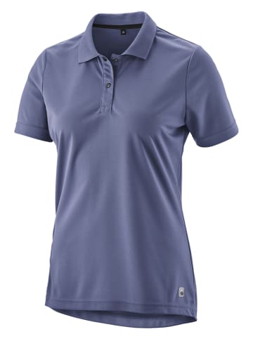 Gonso Fietspoloshirt "Adventure" blauwgrijs