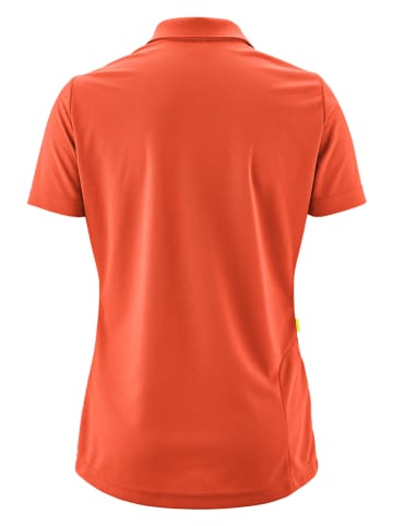 Gonso Kolarska koszulka polo "Adventure" w kolorze pomarańczowym