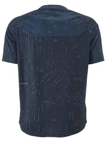Gonso Fietsshirt "Trail" donkerblauw