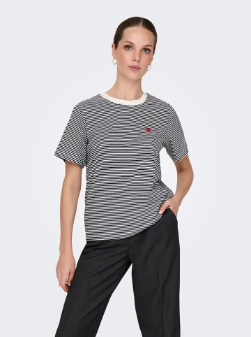 JDY Shirt zwart/wit