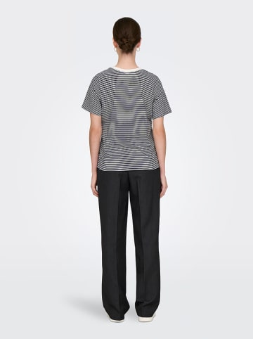 JDY Shirt in Schwarz/Weiß