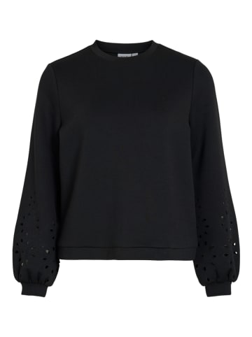 Vila Sweatshirt in Schwarz