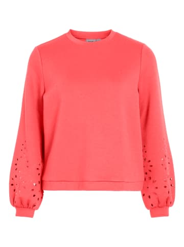 Vila Sweatshirt in Pink