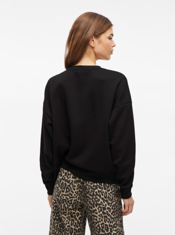 Vila Sweatshirt in Schwarz