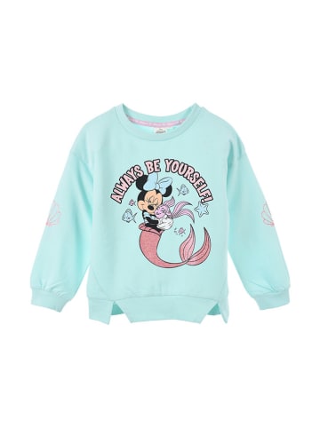 Disney Minnie Mouse Sweatshirt "Minnie" in Türkis