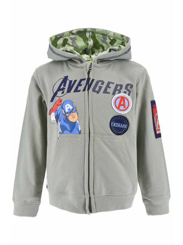 Avengers Sweatjacke "Avengers" in Khaki