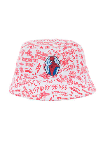Spiderman Hoed "Spiderman" wit/rood