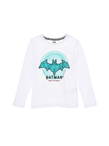 Batman Longsleeve "Batman" in Weiß