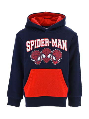 Spiderman Hoodie "Spiderman" in Dunkelblau/ Rot