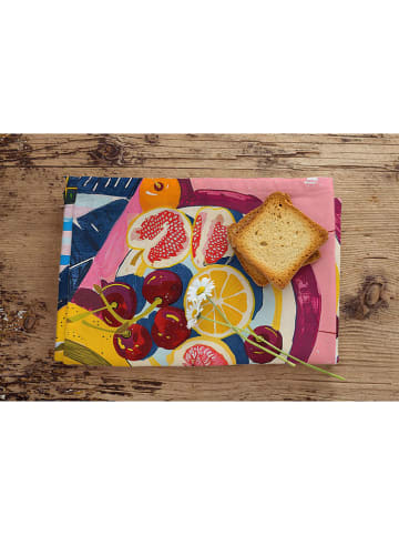 Madre Selva 2-delige set: theedoeken "Kitchen" meerkleurig - (L)70 x (B)50 cm