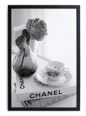 Madre Selva Druk artystyczny "Gucci Breakfast" w ramce - 30 x 40 cm