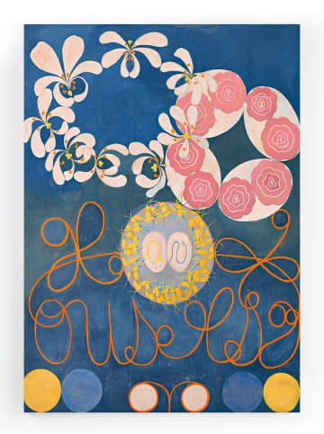 Madre Selva Druk artystyczny "Blue Hilma" - 40 x 60 cm