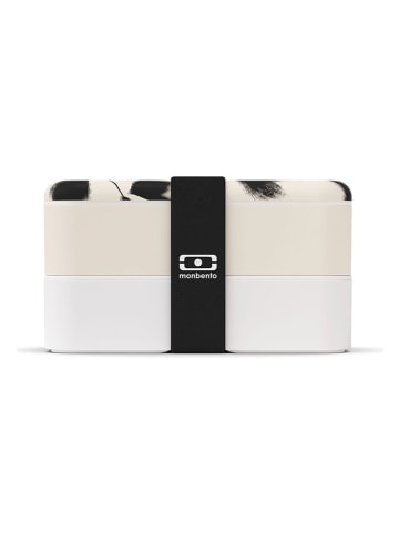 Monbento Lunchbox in Creme/ Schwarz  - 1 l