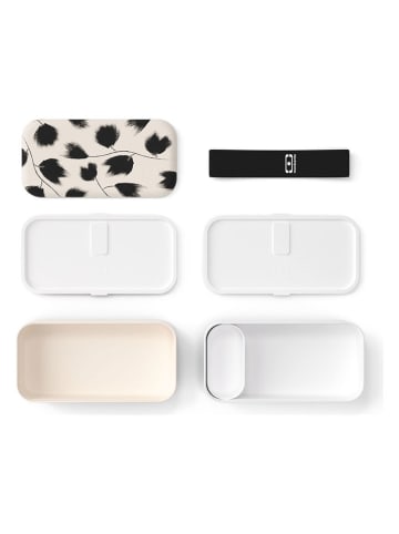 Monbento Lunchbox in Creme/ Schwarz  - 1 l