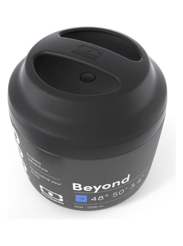 Monbento Pojemnik termiczny "Beyond" w kolorze niebiesko-szarym na lunch - 550 ml