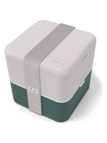 Monbento Pojemnik w kolorze jasnoszaro-zielonym na lunch - 1,7 l