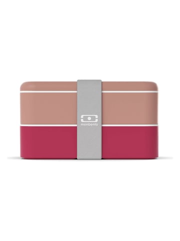 Monbento 8tlg. Lunch-Set in Rosa/ Creme