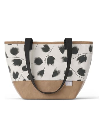 Monbento Lunchtasche in Creme/ Schwarz/ Hellbraun - (B)18,8 x (H)21,2 cm