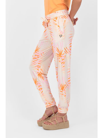 alife and kickin Hose in Creme/ Rosa/ Orange