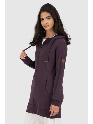 alife and kickin Sweatjacke "Jasina" in Lila