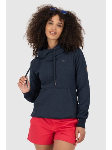 alife and kickin Hoodie "Sarah" donkerblauw