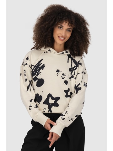 alife and kickin Hoodie "Jessy" in Schwarz/ Creme