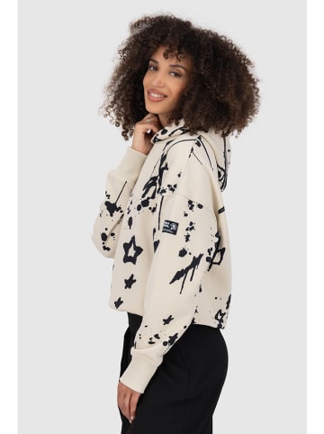 alife and kickin Hoodie "Jessy" in Schwarz/ Creme