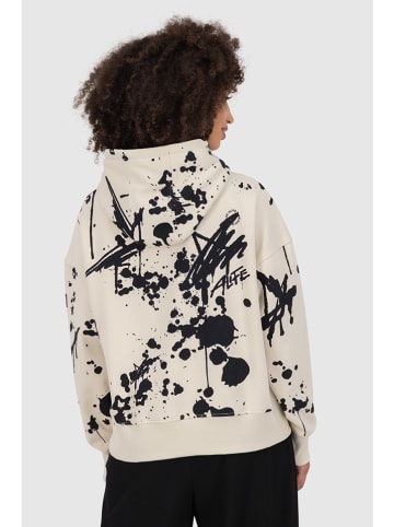 alife and kickin Hoodie "Jessy" in Schwarz/ Creme