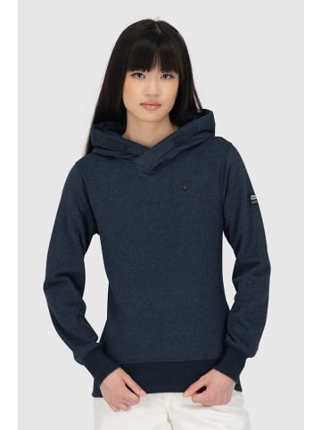 alife and kickin Hoodie "Sarina" donkerblauw