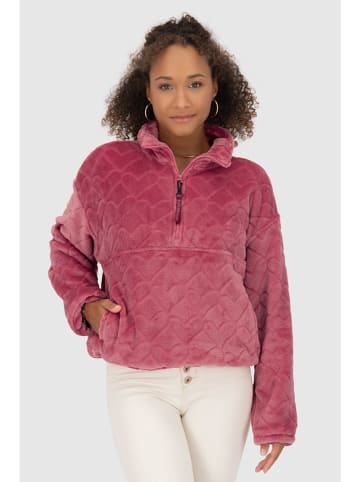 alife and kickin Fleecepullover "Lilian" in Pink