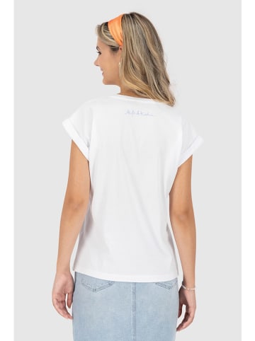 alife and kickin Shirt "Dine" in Weiß
