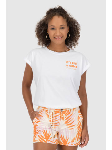 alife and kickin Shirt "Dine" in Weiß