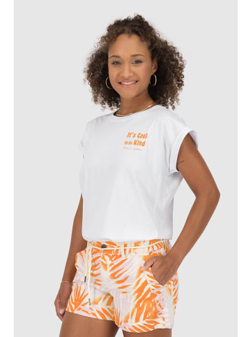 alife and kickin Shirt "Dine" in Weiß