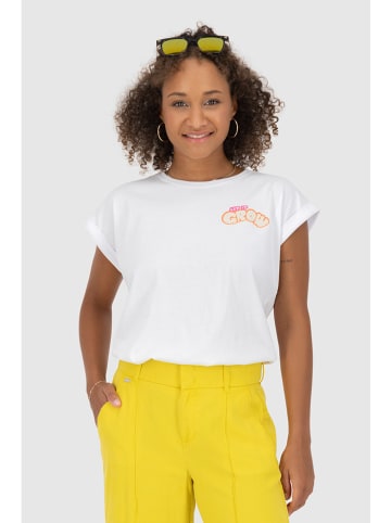 alife and kickin Shirt "Dine" in Weiß