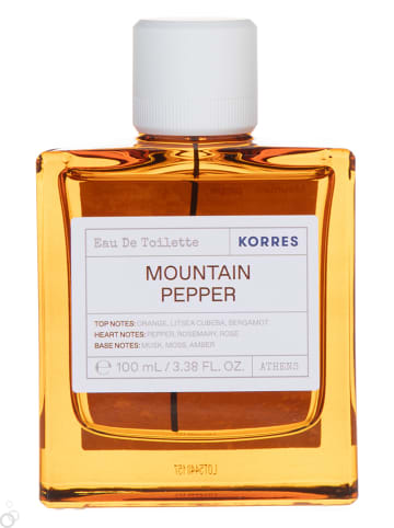 Korres Mountain Pepper - eau de toilette, 100 ml