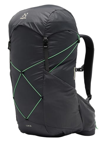 Haglöfs Wanderrucksack "L.I.M 35" in Schwarz - (B)31 x (H)59 x (T)25 cm